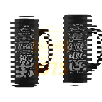 Cumpleaños Hombre Regalos Las Leyendas Mayo 1975 Taza de café - Regaloses