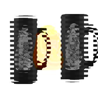 Cute Capybara And Turtle Backpack Ramen Kawaii Capibara Girl Coffee Mug - Monsterry