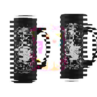 Cute Teacher Goose Back To School Animal Coffee Mug | Seseable CA