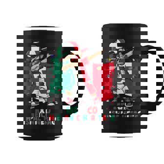 Dabbing Boy Mexico Hispanic Heritage Month Mexico Flag Coffee Mug | Mazezy