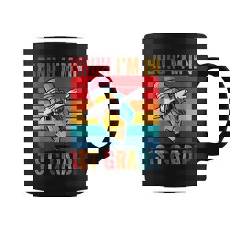 Dabbing Pencil Dancing Bruh I'm In 1St First Grade Students Coffee Mug - Monsterry
