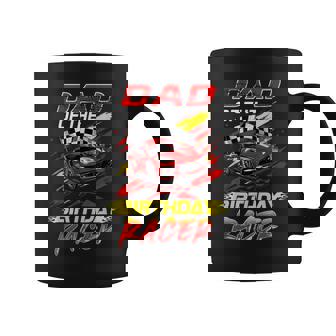 Dad Of The Birthday Racer Race Car Party Family Matching Coffee Mug - Thegiftio UK