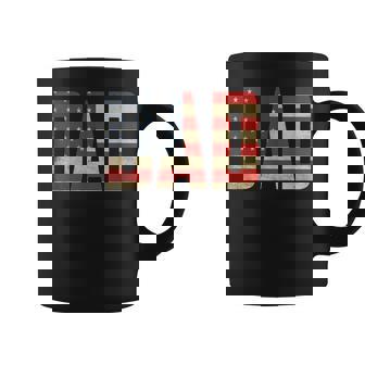 Dad Bold Patriotic American Flag Father’S Day Dad Coffee Mug | Mazezy