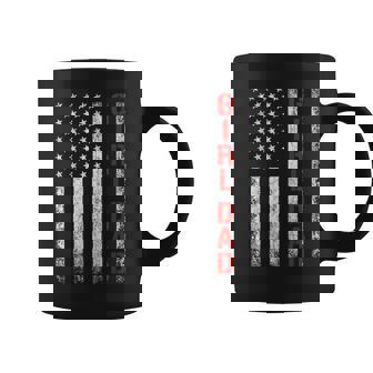 Dad Daughter Dad Of Girls Usa Flag Father's Day Coffee Mug - Monsterry