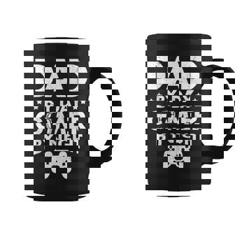 Dad By Day Gamer By Night Gamer Father's Day Coffee Mug - Thegiftio UK
