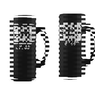 Dad Est 2025 Basketball To Be New Baby Daddy Father's Day Coffee Mug | Mazezy