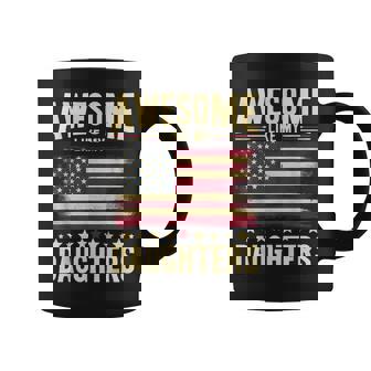 Dad Fathers Day Awesome Like My Daughters Coffee Mug - Thegiftio UK