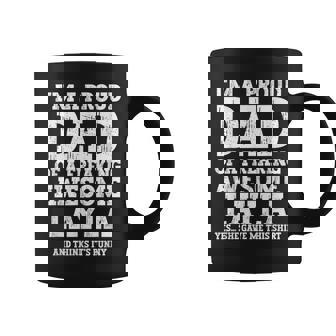Dad Of Layla Personalized Name Father's Day Coffee Mug - Monsterry