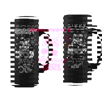 Dad And Mom Mommy Of The Birthday Girl Cute Pink Bow Family Coffee Mug - Thegiftio