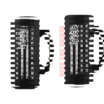 Dad Senior 2026 Proud Dad Of A Class Of 2026 Graduate Flag Coffee Mug - Thegiftio