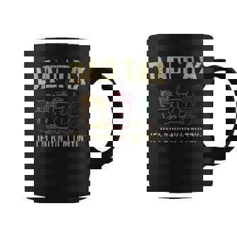 Dad Tax If I'm Buyin' I'm Tryin' Fathers Day Dad Jokes Men Coffee Mug | Mazezy