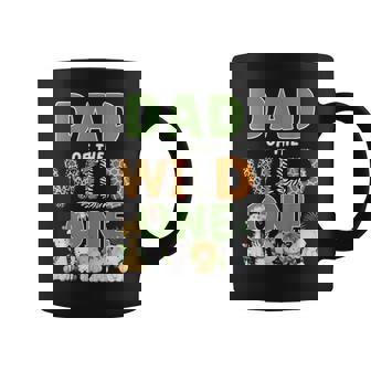 Dad Of The Wild One 1St Birthday Safari Family Matching Coffee Mug - Thegiftio
