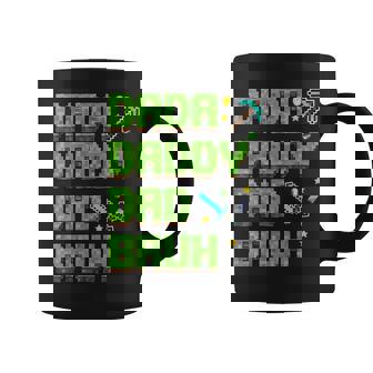 Dada Daddy Dad Bruh Father's Day Game Pixel Coffee Mug - Monsterry