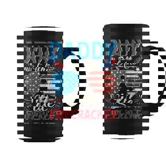 Daddy Of The Little Firecracker 4Th Of July Dad Daddy Coffee Mug - Monsterry