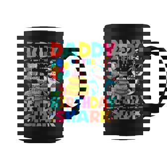Daddy Of The Shark Birthday Dad Matching Family Coffee Mug - Thegiftio
