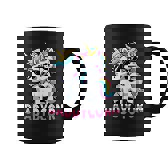 Daddycorn Dad Dadacorn Unicron Fathers Day Baby Unicorn Coffee Mug - Monsterry