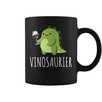 Dameninosaurierinosaurus Rexinodino Weinliebhaberino Wein Mit-Ausschnitt Tassen - Geschenkecke