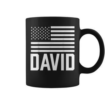 David Nom Prénom Prénom Anniversaire Personnalisé Usa Tasse - Cadeauxyz