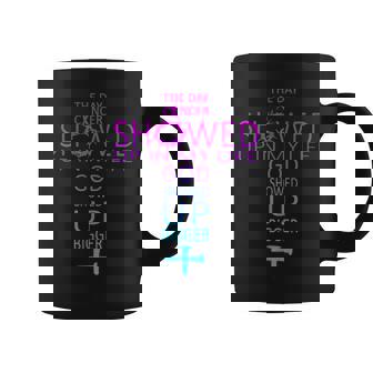 The Day Cancer Showed Up In My Life God Showed Up Bigger Coffee Mug - Monsterry