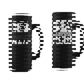 Dea 警察官 麻薬取締局 フロントサイド コーヒーマグ - Kawaiitshirt