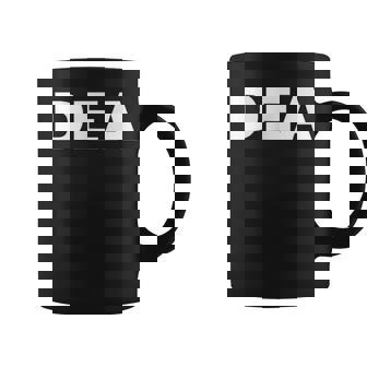 Deaエージェント麻薬取締局ホワイトプリント コーヒーマグ - Kawaiitshirt