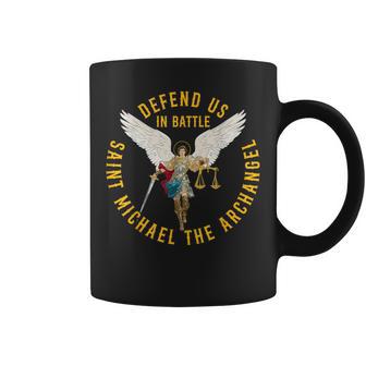 Défendez-Nous Dans La Batailleaint Michel Archange Tasse - Cadeauxyz