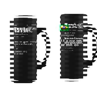 Definition Of Mamae Brazilian Mama Mother's Day Coffee Mug - Thegiftio UK