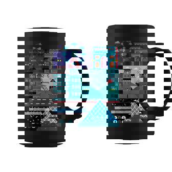 Graphique Moderne De Monuments De Paris Tasse - Cadeauxyz
