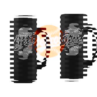 Detroit Vintage Retro Throwback Baseball Fan Coffee Mug - Thegiftio UK