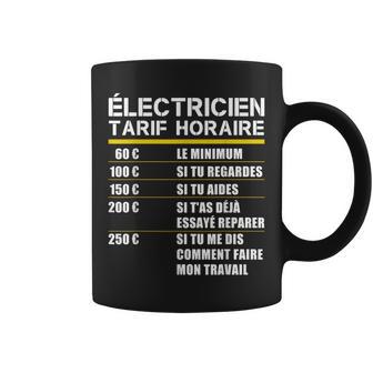 D'expression Électricien Cadeau Tarif Horaire Électricien Tasse - Cadeauxyz