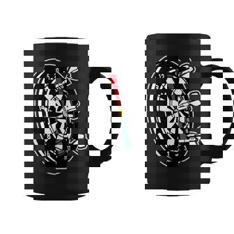 Diana Con Dardos Para Dardos Taza de café - Regaloses
