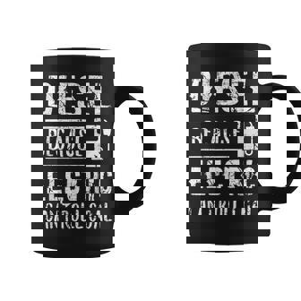 Diesel Because Electric Can't Roll Coal Truck コーヒーマグ - Kawaiitshirt