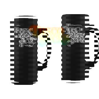 Discoucks 1970S Retrointage Desgastado T Taza de café - Regaloses