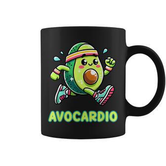 Divertido Aguacate Para Correr Fitness Ejercicio Cardio Regalo Para Hombres Y Es Taza de café - Regaloses