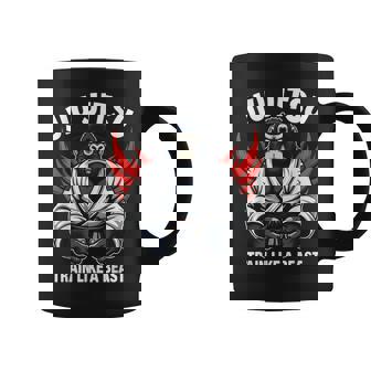 Divertido Bjj Jiu Jitsu Taza de café - Regaloses