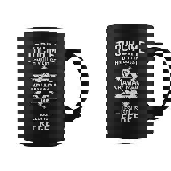 Divertido Krav Maga Combate Y Defensa Personal Taza de café - Regaloses