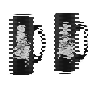 Dj Turntable 1210 Mk2 Exploded Blueprint コーヒーマグ - Kawaiitshirt