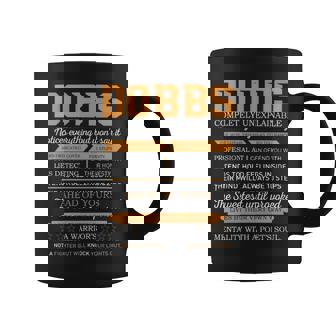 Dobbs Completely Unexplainable Notices Everything But Won’T Say It Name Coffee Mug | Seseable UK