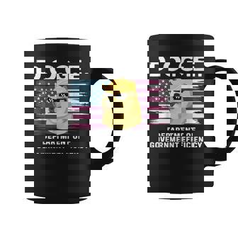 Doge 政府効率省 トランプ柴犬 コーヒーマグ - Kawaiitshirt