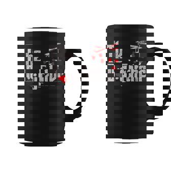 The Dogfather Dog Dad Fathers Day And Christmas Coffee Mug - Monsterry