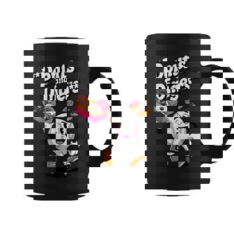 Donuts And Dingers Baseball Fan Humor Donut Coffee Mug | Mazezy