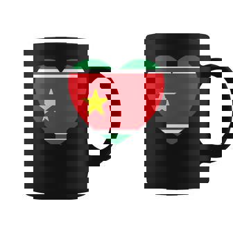 Drapeau Coeur De La Guadeloupe Cadeauouvenir 971 Gwada Tasse - Cadeauxyz