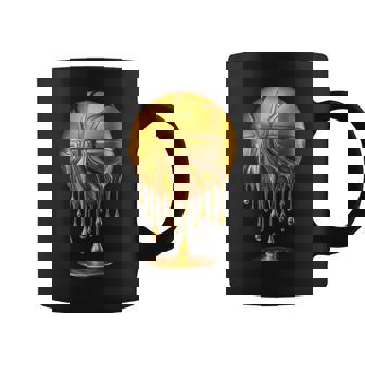 Dripping Gold Basketball Respect The Drip Basketball Hoop Coffee Mug - Thegiftio