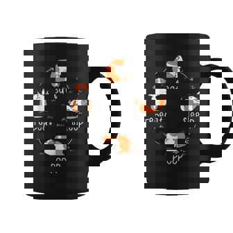 Eat Sleep Poop Repeat Cochon D'inde Cochon D'inde Tasse - Cadeauxyz