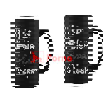 Eat Sleep Porno Repeat Motif Érotique Pour Homme Et Tasse - Cadeauxyz