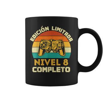 Edición Limitada Nivel 8 Completo Gamer Cumpleaños 8 Años Taza de café - Regaloses