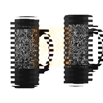 Égypte Scarabée Pharaon Pyramides Symboles Or Tasse - Cadeauxyz