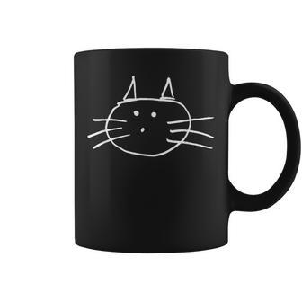 El Gato Dibujo De Gato Dash Idea Divertida Taza de café - Regaloses