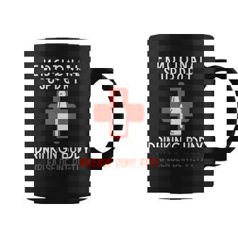 Emotional Support Drinking Buddy Adult Drinking Coffee Mug | Mazezy