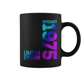 Eneptiembre 1975 Desde 1975Intage 1975 Nacimiento Retro 1975 Taza de café - Regaloses